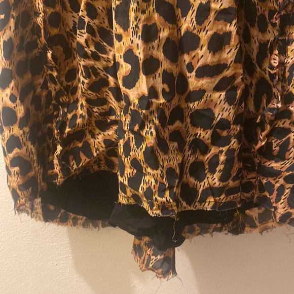 Sundays Women size Medium Wild Animal (leopard)Patterned Dress - Picture 3 of 16